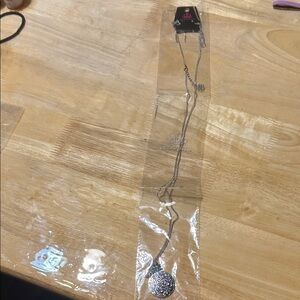 Paparazzi Silver Filigree Pendant Necklace